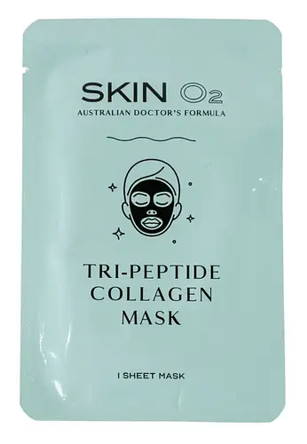 Skin O2 Tri-Peptide Collagen Sheet Mask