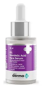 The Derma Co 8% Mandelic Acid Face Serum With Hyaluronic Acid & Licorice