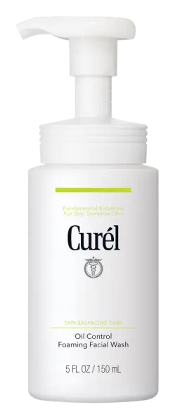 Curel Oil Control Foaming Facial Wash