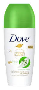 Dove 72h Advanced Care Go Fresh Cucumber Roll-On Europe