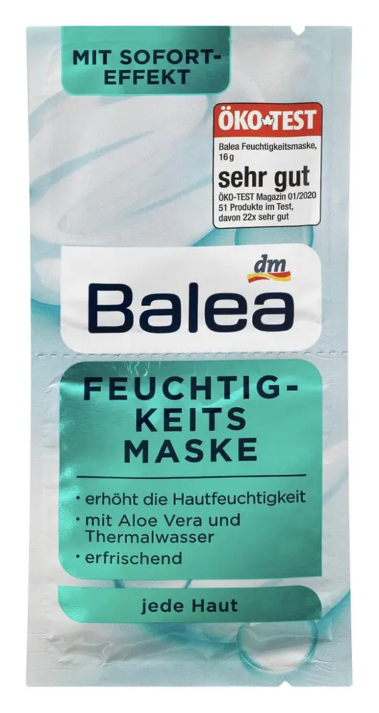 Balea Feuchtigkeitsmaske