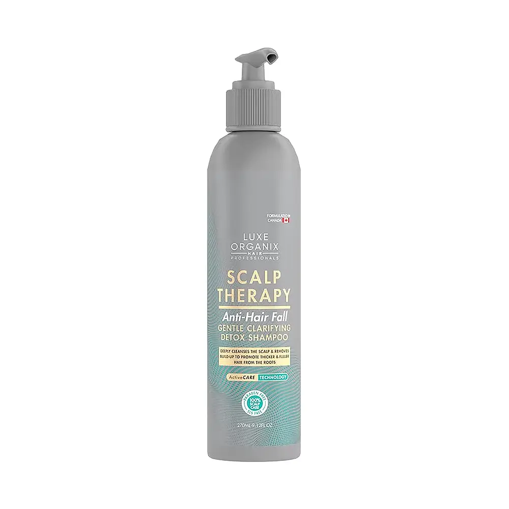 Luxe Organix Scalp Therapy Anti-Hair Fall Gentle Clarifying Detox Shampoo