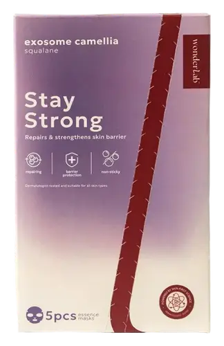 WonderLab Exosome Camellia Stay Strong Sheet Mask