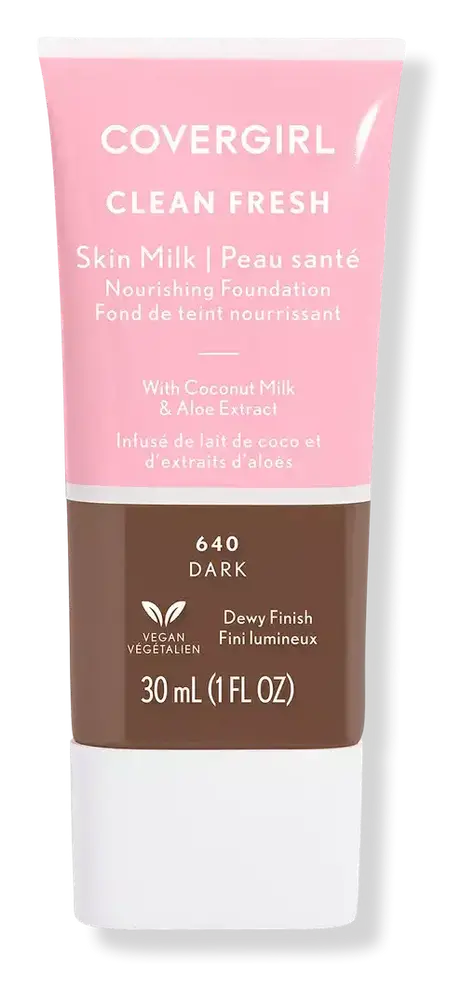 Covergirl Clean Fresh Skin Milk Foundation 640 Dark