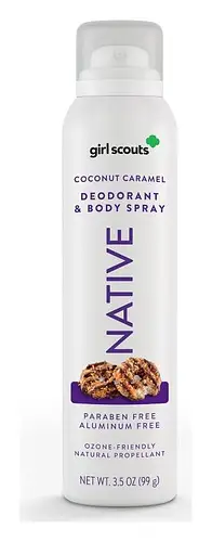 Native Deodorant & Body Spray Coconut Caramel Cookie