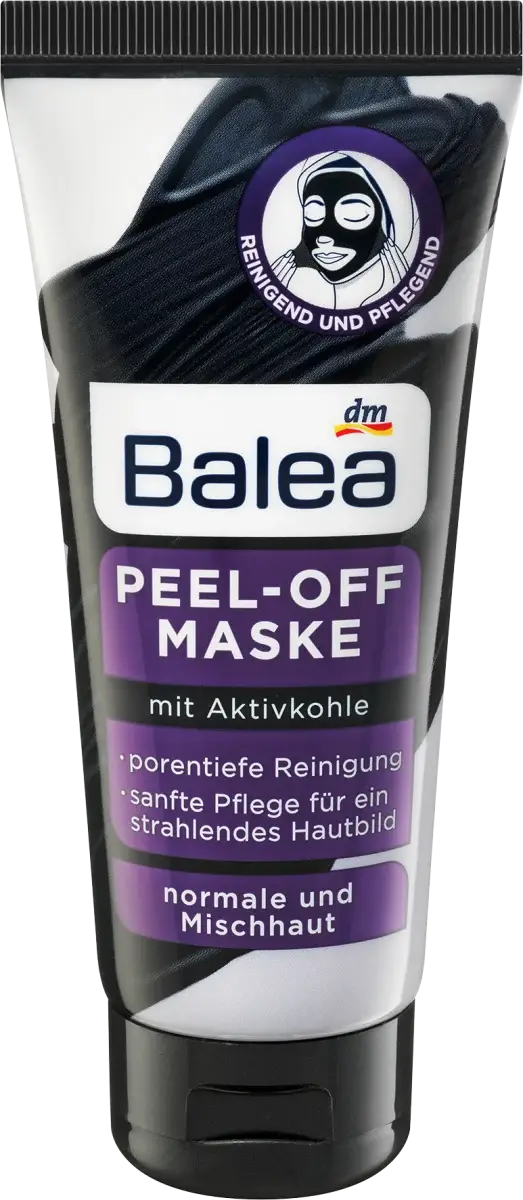 Balea Activated Charcoal Peel-Off Mask
