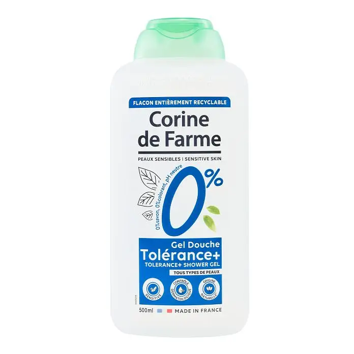 Corine de Farme Tolerance+ Shower Gel for Sensitive Skin