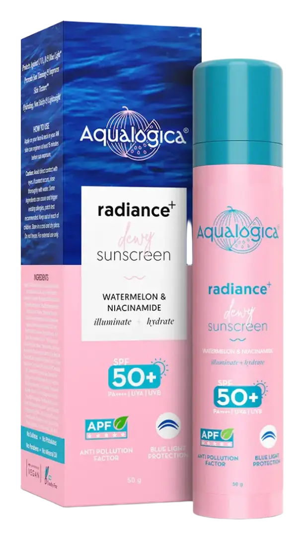 Aqualogica Radiance+ Dewy Sunscreen  SPF 50+ PA+++