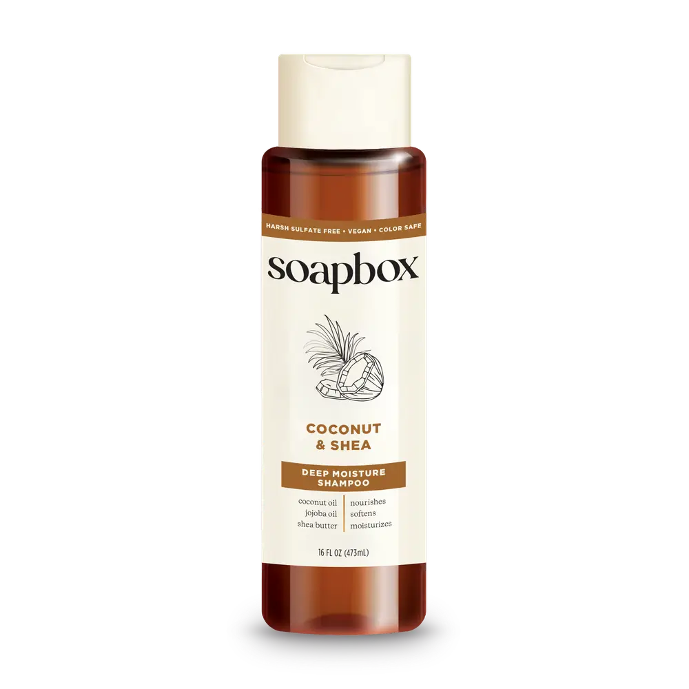 Soapbox Coconut & Shea Deep Moisture Shampoo