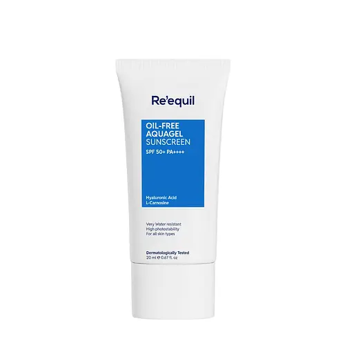 Re’equil Oil Free Aquagel Sunscreen SPF 50+