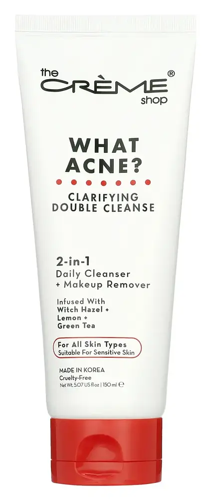 The Creme Shop What Acne? Clarifying Double Cleanse