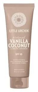 Little Urchin Natural Vanilla Coconut Clear Zinc Sunscreen SPF 50