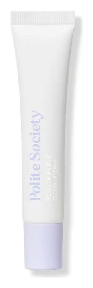 Polite Society Polite Pout Glossy Lip Balm Coconut Cream