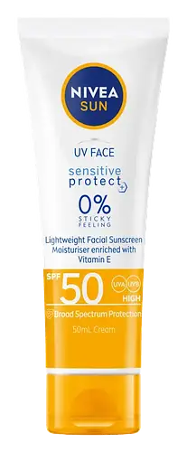 Nivea UV Face Sensitive Protect SPF 50 Australia