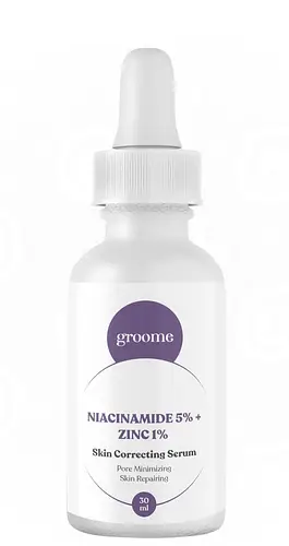 Groome Niacinamide 5% + Zinc 1% Skin Correcting Serum
