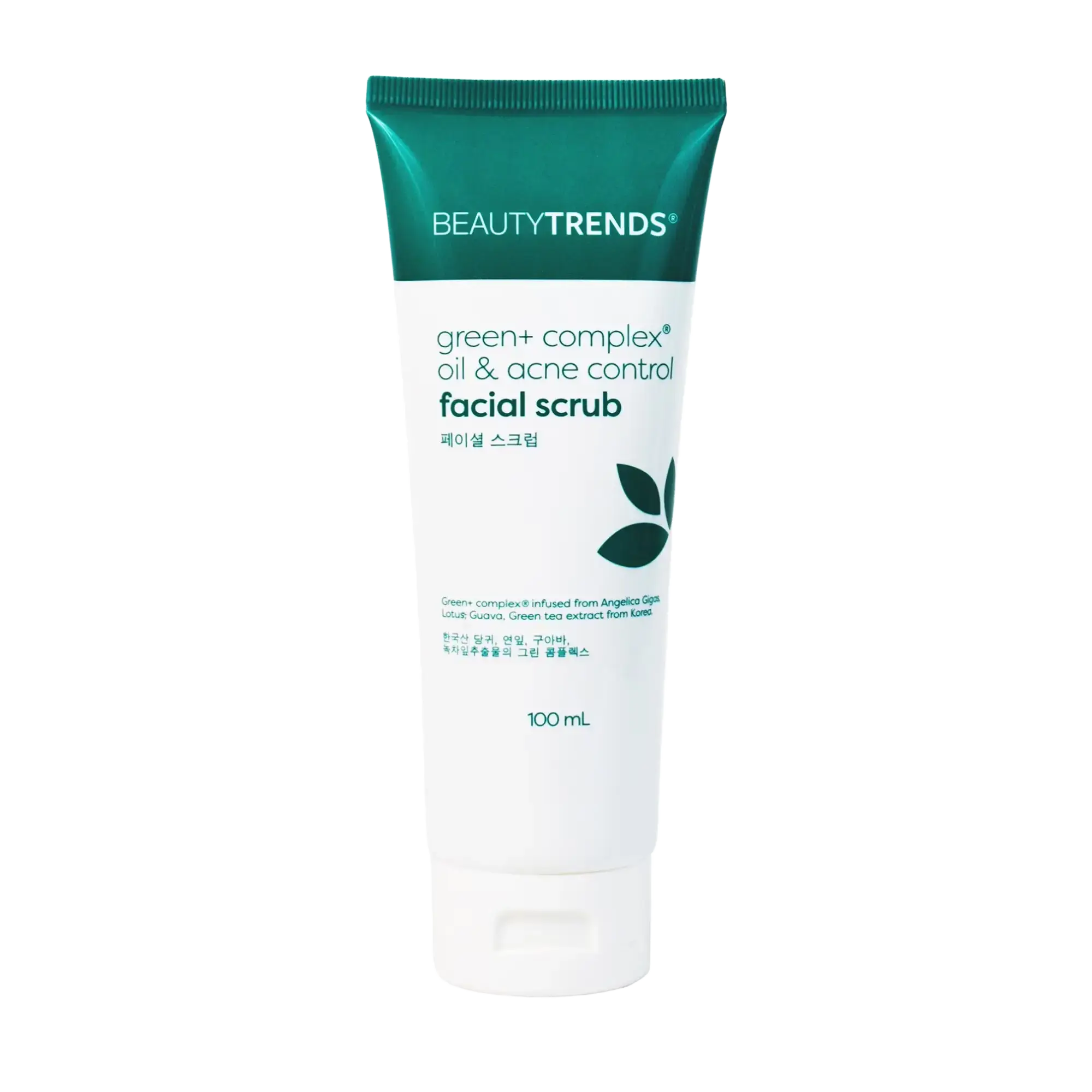 Beautytrends Green+ Complex Oil & Acne Control Facial Scrub