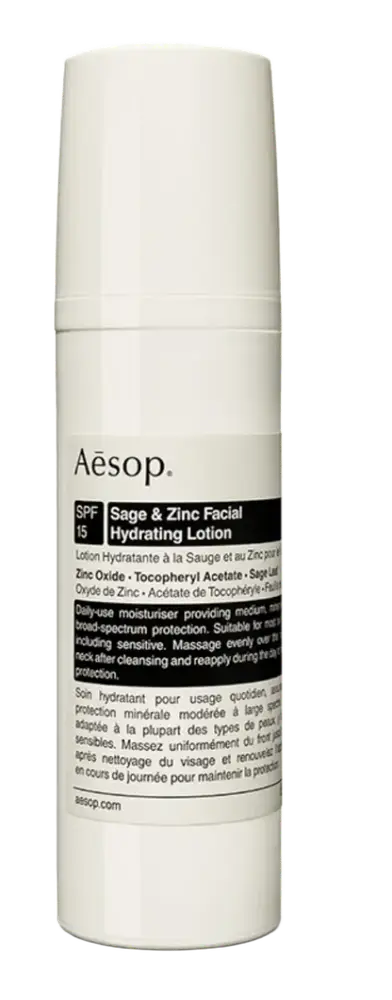 Aesop Sage & Zinc Facial Hydrating Lotion SPF 15