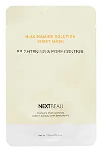 NEXTBEAU Solution Sheet Mask Niacinamide