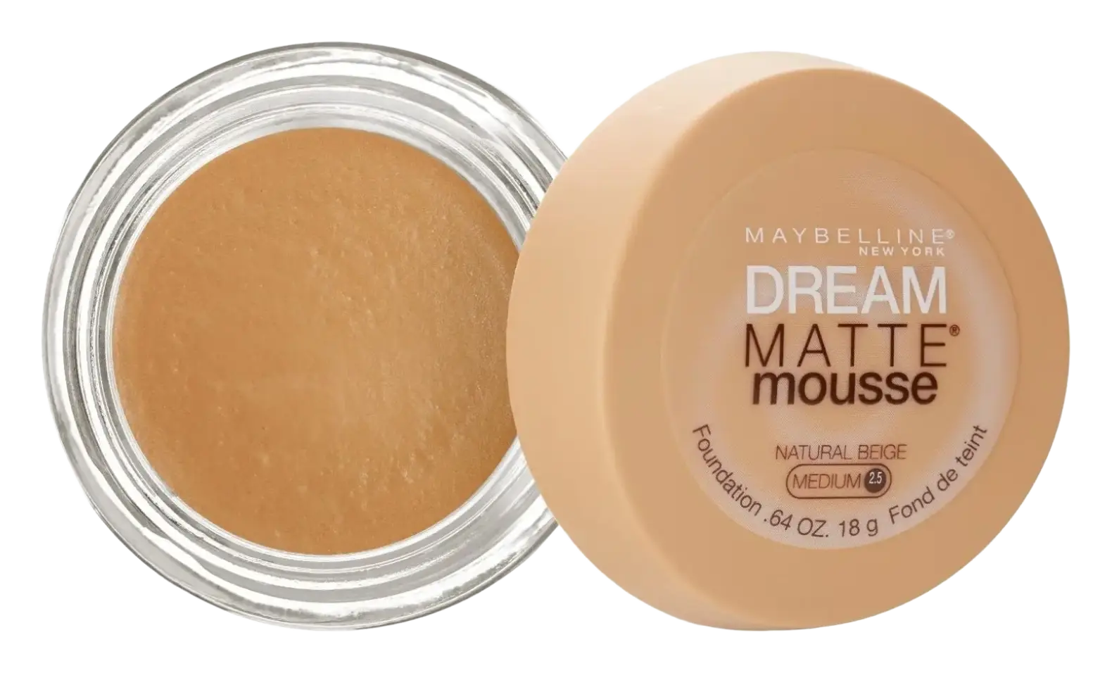 Maybelline Dream Matte Mousse Foundation Natural Beige