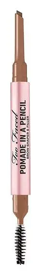 Too Faced Pomade In A Pencil Eyebrow Shaper & Filler Soft Brown