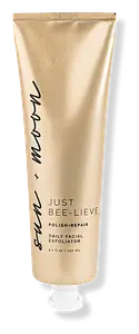 Sun + Moon Just Bee-lieve Polish + Repair Daily Facial Exfoliator
