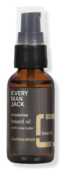 Every Man Jack Hydrating Beard Oil with Shea Butter - Sandalwood