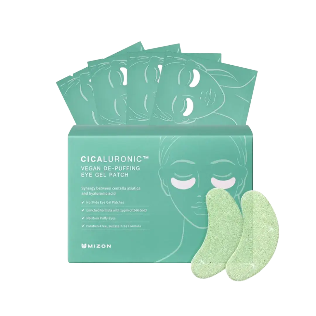 Mizon Cicaluronic Vegan De-Puffing Eye Gel Patch