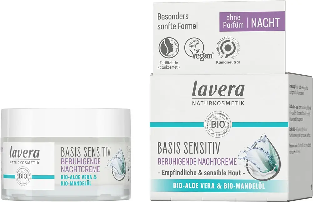 Lavera Basis Sensitiv Calming Night Cream