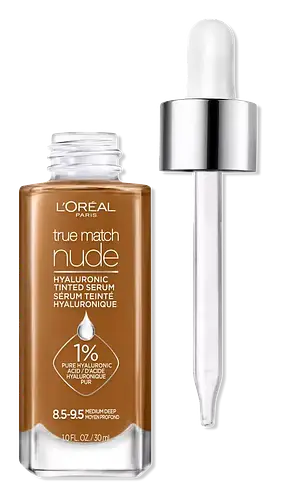 L'Oreal True Match Nude Hyaluronic Tinted Serum 8.5-9.5 Medium Deep