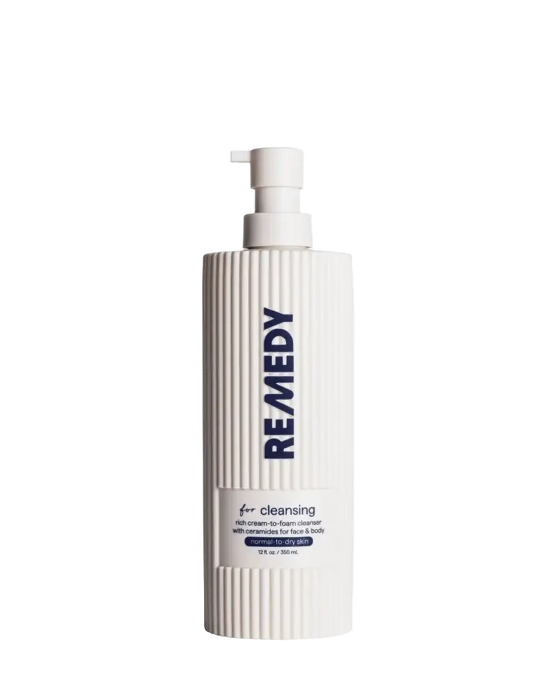 Remedy Rich Cream-To-Foam Cleanser With Ceramides For Face & Body