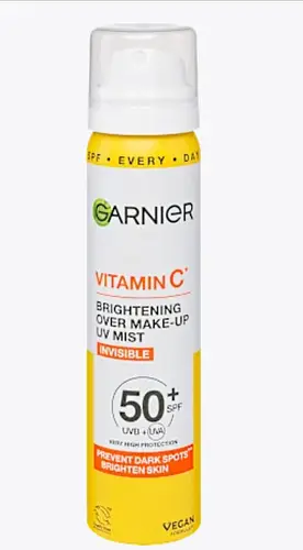 Garnier Vitamin C brightening over make-up uv mist