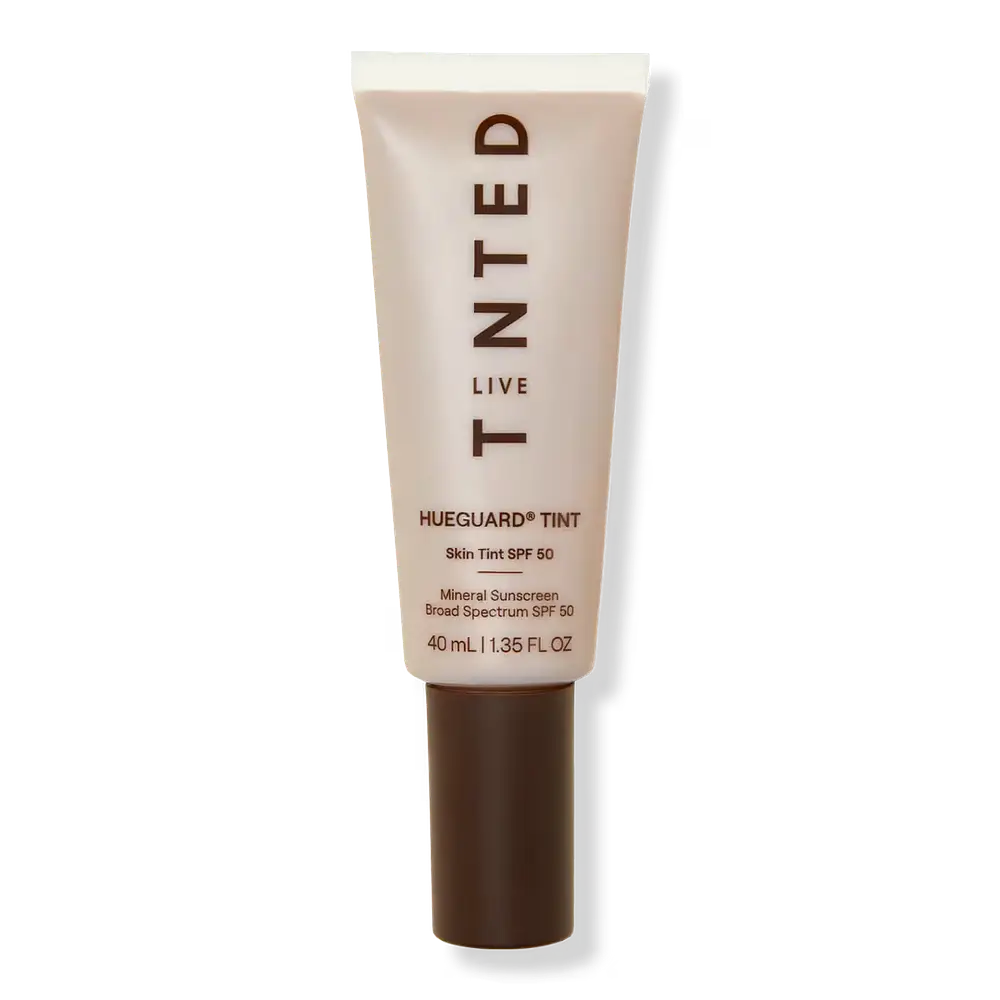 Live Tinted Hueguard Skin Tint SPF 50 Mineral Sunscreen Broad Spectrum 6 Medium (Yellow Undertone)
