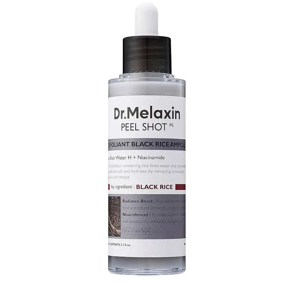 Dr.Melaxin Peel Shot Exfoliant Black Rice Ampoule