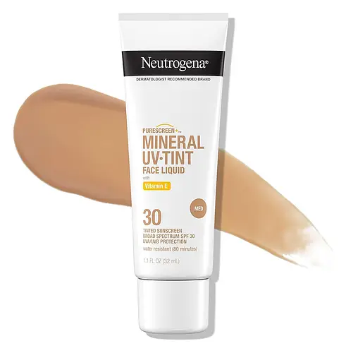 Neutrogena Purescreen+ Mineral UV Tint Face Liquid Sunscreen SPF 30