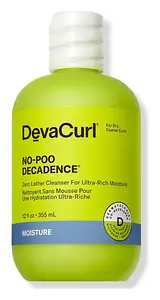 DevaCurl No-Poo Decadence Zero Lather Cleanser For Ultra-Rich Moisture