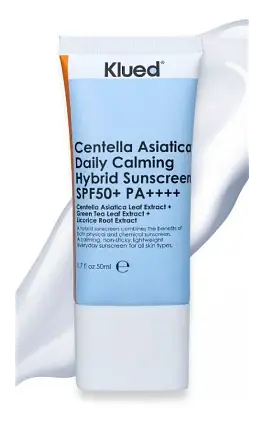 Klued Centella Asiatica Daily Calming Hybrid Sunscreen SPF 50+ PA++++