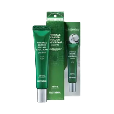 Pretty Skin Wrinkle Eraser Roll On Eye Cream Placenta