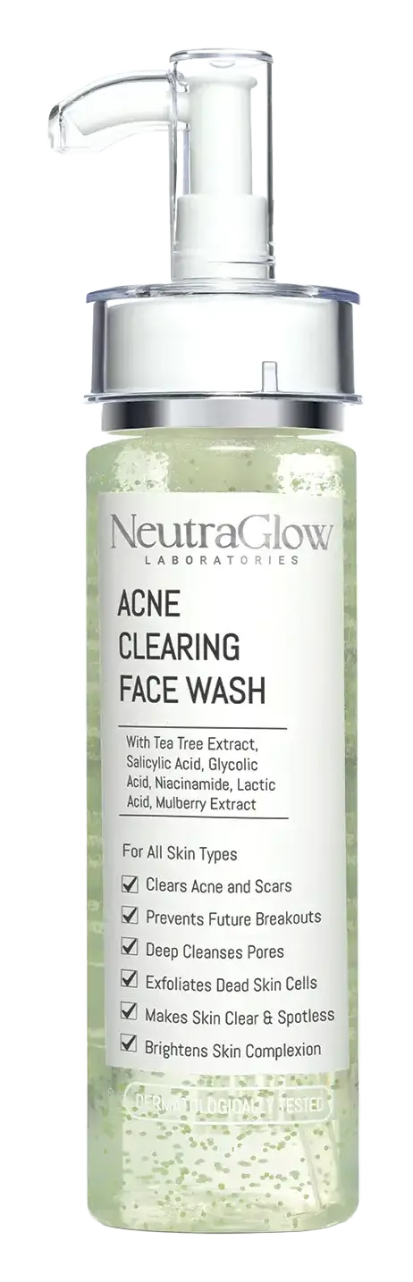 NeutraGlow Acne Clearing Face Wash