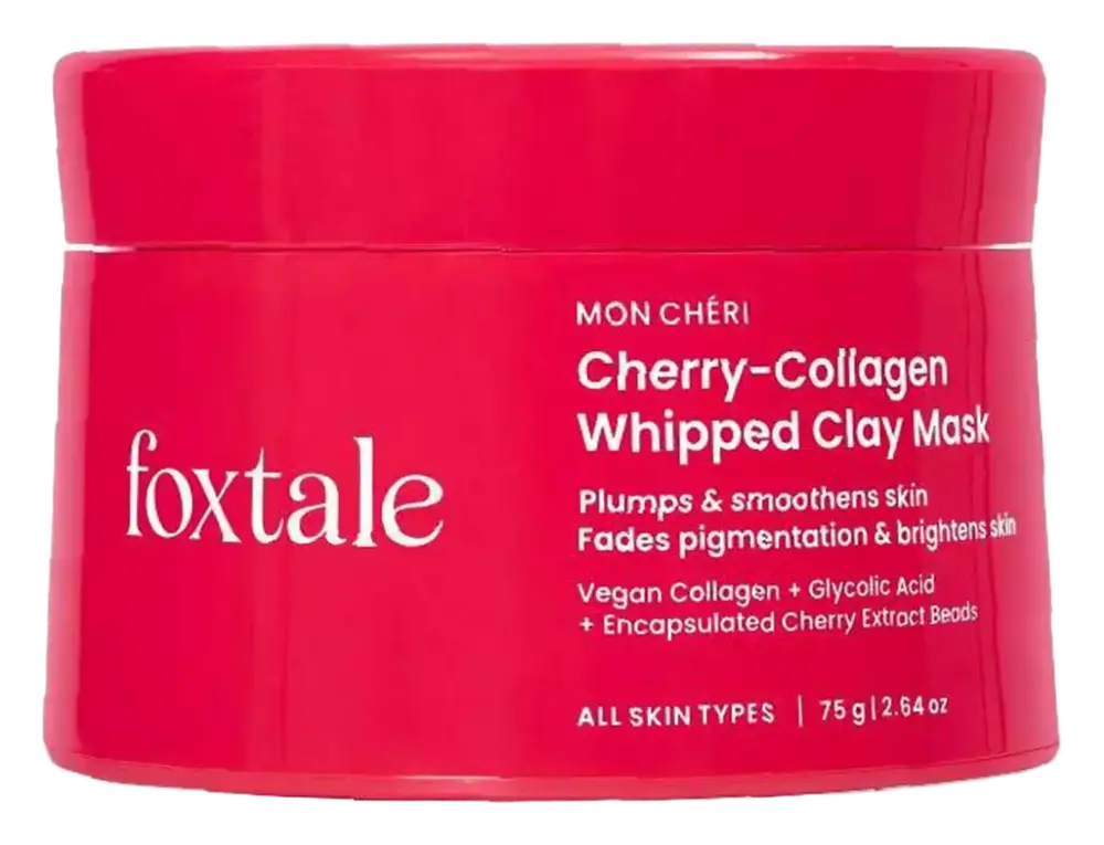 Foxtale Cherry-Collagen Whipped Clay Mask