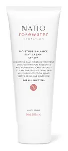 Natio Rosewater Hydration Moisture Balance Day Cream SPF 50+