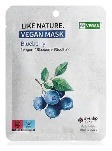 EYENLIP BEAUTY Like Nature Vegan Mask Blueberry