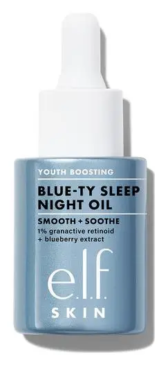 e.l.f. cosmetics Youth Boosting Blue-Ty Sleep Night Oil