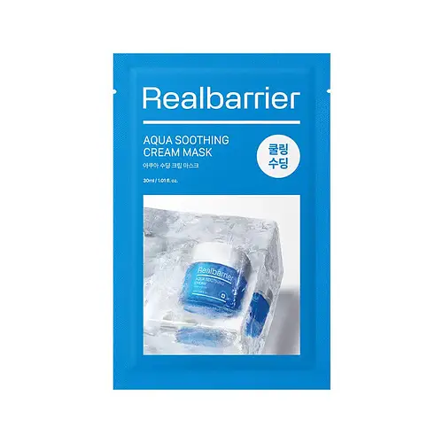 Real Barrier aqua soothing cream mask