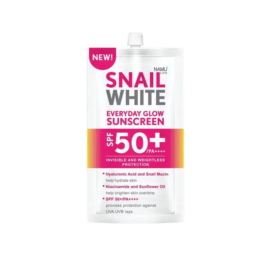 Snail White Everyday Glow Sunscreen SPF 50+ PA++++