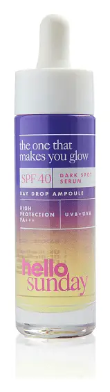 Hello Sunday The One That Makes You Glow SPF 40 Dark Spot Serum