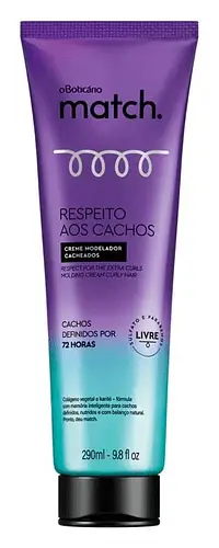 O Boticário Respect For The Extra Curls Molding Cream Curly Hair