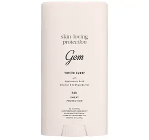 Gem Skin-Loving Protection 72h Sweat Protection Antiperspirant Stick Vanilla Sugar