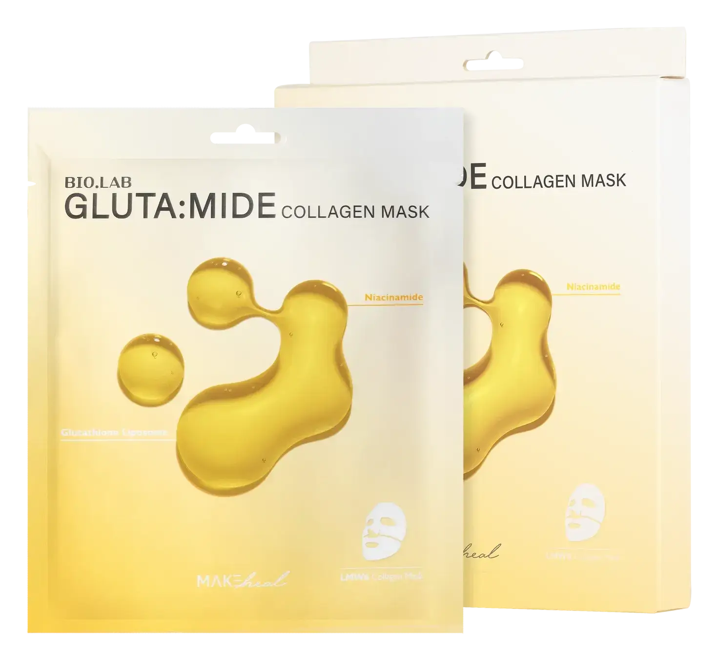 MAKEheal Bio.Lab Gluta:Mide Collagen Mask