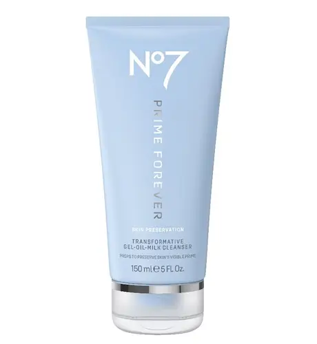 No7 Prime Forever Transformative Gel-Oil-Milk Cleanser