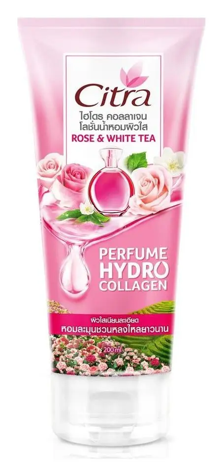 Citra Perfume Hydro Collagen Body Lotion Rose & White Tea